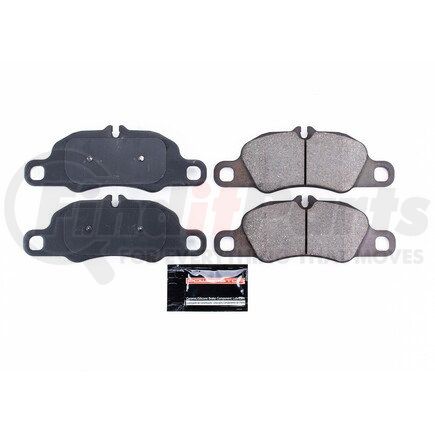 Z231389 by POWERSTOP BRAKES - Z23 EVOLUTION SPORT CARBON-FIBER BRAKE PADS W/ HARDWARE