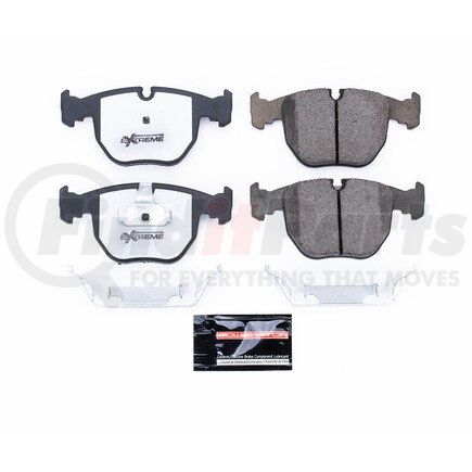 Z26681 by POWERSTOP BRAKES - Z26 STREET PERFORMANCE CARBON-FIBER CERAMIC BRAKE PADS W/ HARDWARE