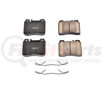 17-577 by POWERSTOP BRAKES - Z17 EVOLUTION CERAMIC BRAKE PADS W/ HARDWARE