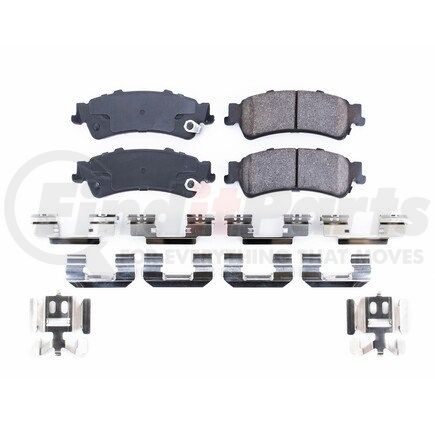 17-792 by POWERSTOP BRAKES - Z17 EVOLUTION CERAMIC BRAKE PADS W/ HARDWARE