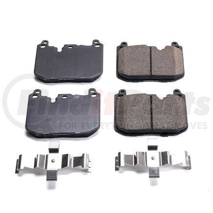 17-1875 by POWERSTOP BRAKES - Z17 EVOLUTION CERAMIC BRAKE PADS W/ HARDWARE