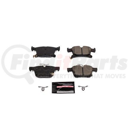 Z231901 by POWERSTOP BRAKES - Z23 EVOLUTION SPORT CARBON-FIBER BRAKE PADS W/ HARDWARE