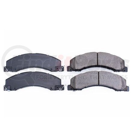 161335 by POWERSTOP BRAKES - Z16 EVOLUTION CERAMIC BRAKE PADS