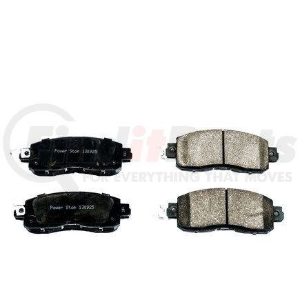 16-1650 by POWERSTOP BRAKES - Z16 EVOLUTION CERAMIC BRAKE PADS