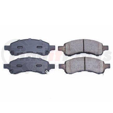 16-1169 by POWERSTOP BRAKES - Z16 EVOLUTION CERAMIC BRAKE PADS