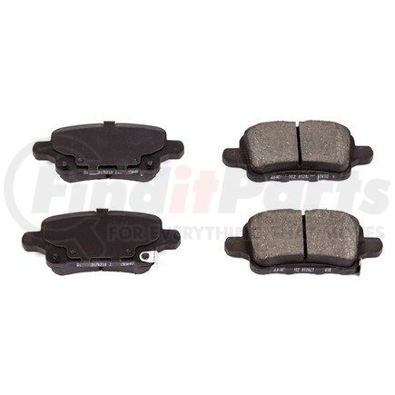 161915 by POWERSTOP BRAKES - Z16 EVOLUTION CERAMIC BRAKE PADS