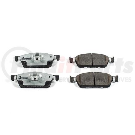 Z261771 by POWERSTOP BRAKES - Z26 STREET PERFORMANCE CARBON-FIBER CERAMIC BRAKE PADS W/ HARDWARE