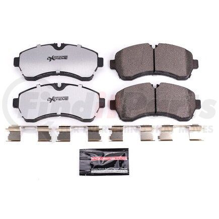 Z36-1268 by POWERSTOP BRAKES - Z36 TRUCK & TOW CARBON-FIBER CERAMIC BRAKE PADS W/ HARDWARE