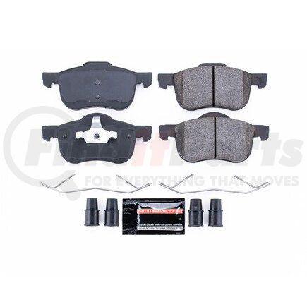 Z23794 by POWERSTOP BRAKES - Z23 EVOLUTION SPORT CARBON-FIBER BRAKE PADS W/ HARDWARE