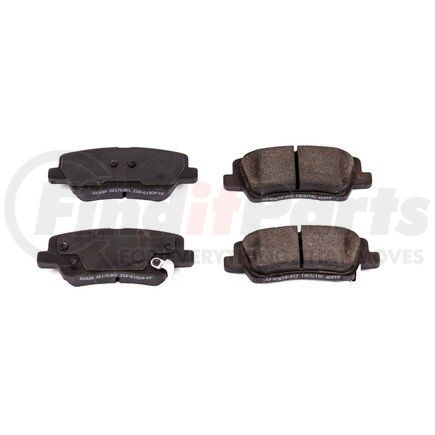 16-1839 by POWERSTOP BRAKES - Z16 EVOLUTION CERAMIC BRAKE PADS