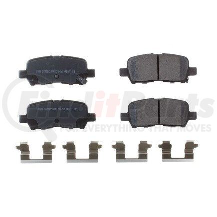 17-999 by POWERSTOP BRAKES - Z17 EVOLUTION CERAMIC BRAKE PADS W/ HARDWARE