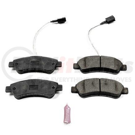 Z36-1490 by POWERSTOP BRAKES - Z36 TRUCK & TOW CARBON-FIBER CERAMIC BRAKE PADS W/ HARDWARE