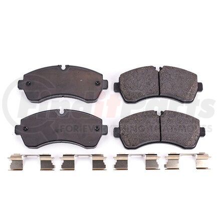 17-1268 by POWERSTOP BRAKES - Z17 EVOLUTION CERAMIC BRAKE PADS W/ HARDWARE