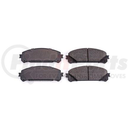 16-1324 by POWERSTOP BRAKES - Z16 EVOLUTION CERAMIC BRAKE PADS