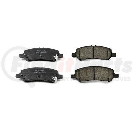 16-1647 by POWERSTOP BRAKES - Z16 EVOLUTION CERAMIC BRAKE PADS