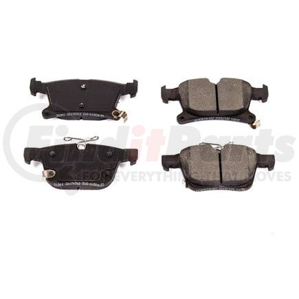 161901 by POWERSTOP BRAKES - Z16 EVOLUTION CERAMIC BRAKE PADS