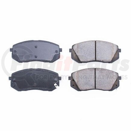 16-1295 by POWERSTOP BRAKES - Z16 EVOLUTION CERAMIC BRAKE PADS