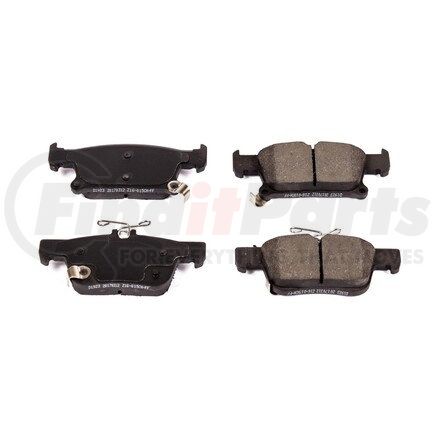 161923 by POWERSTOP BRAKES - Z16 EVOLUTION CERAMIC BRAKE PADS