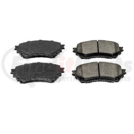 16-1711 by POWERSTOP BRAKES - Z16 EVOLUTION CERAMIC BRAKE PADS