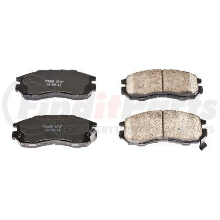 16-484 by POWERSTOP BRAKES - Z16 EVOLUTION CERAMIC BRAKE PADS