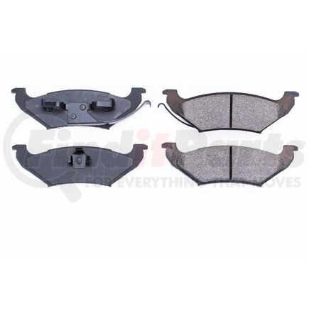 16-544 by POWERSTOP BRAKES - Z16 EVOLUTION CERAMIC BRAKE PADS