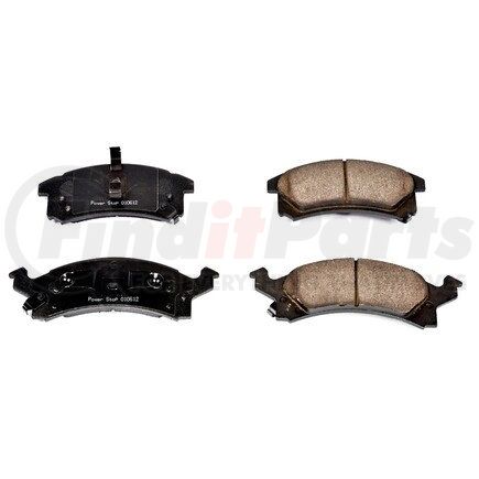 16-673 by POWERSTOP BRAKES - Z16 EVOLUTION CERAMIC BRAKE PADS