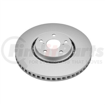 JBR1307EVC by POWERSTOP BRAKES - Evolution® Disc Brake Rotor - Coated