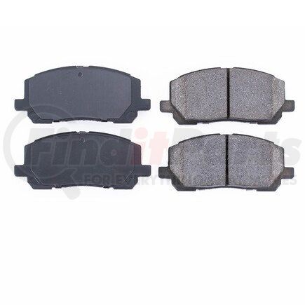 16-884 by POWERSTOP BRAKES - Z16 EVOLUTION CERAMIC BRAKE PADS