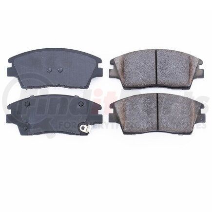 16-1847 by POWERSTOP BRAKES - Z16 EVOLUTION CERAMIC BRAKE PADS