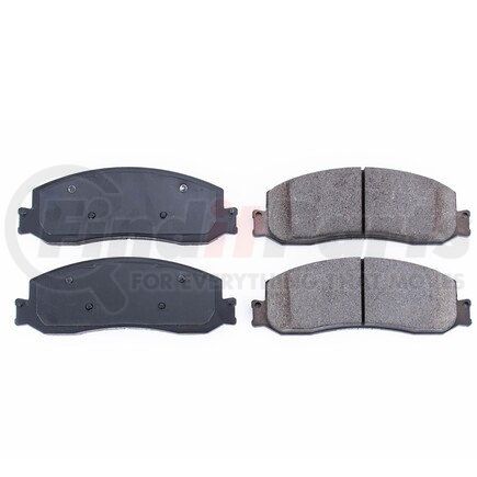 16-1631 by POWERSTOP BRAKES - Z16 EVOLUTION CERAMIC BRAKE PADS