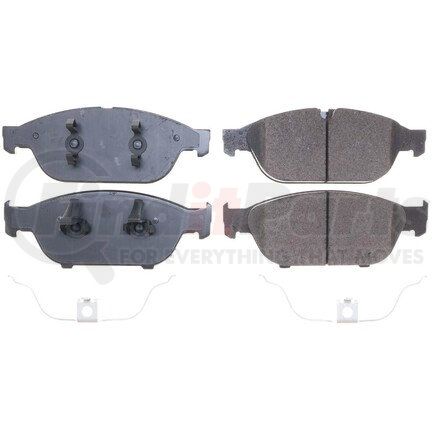 17-1549 by POWERSTOP BRAKES - Z17 EVOLUTION CERAMIC BRAKE PADS W/ HARDWARE