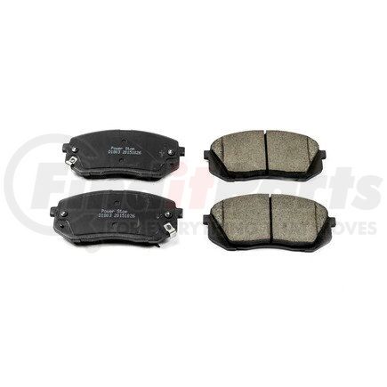 16-1803 by POWERSTOP BRAKES - Z16 EVOLUTION CERAMIC BRAKE PADS