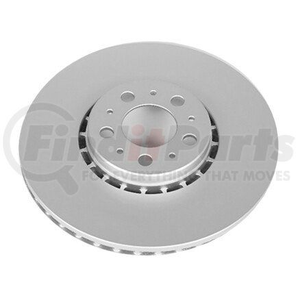 EBR1285EVC by POWERSTOP BRAKES - Evolution® Disc Brake Rotor - Coated