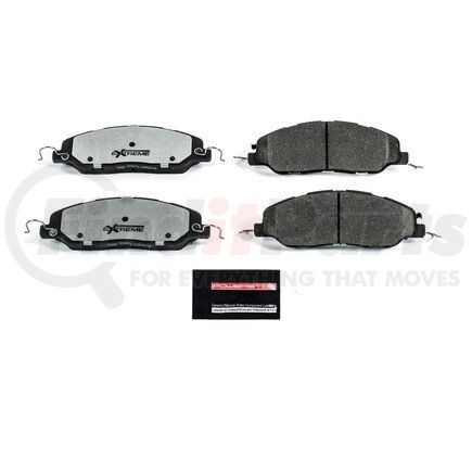 Z261463 by POWERSTOP BRAKES - Z26 STREET PERFORMANCE CARBON-FIBER CERAMIC BRAKE PADS W/ HARDWARE