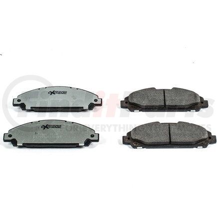 Z261791 by POWERSTOP BRAKES - Z26 STREET PERFORMANCE CARBON-FIBER CERAMIC BRAKE PADS W/ HARDWARE