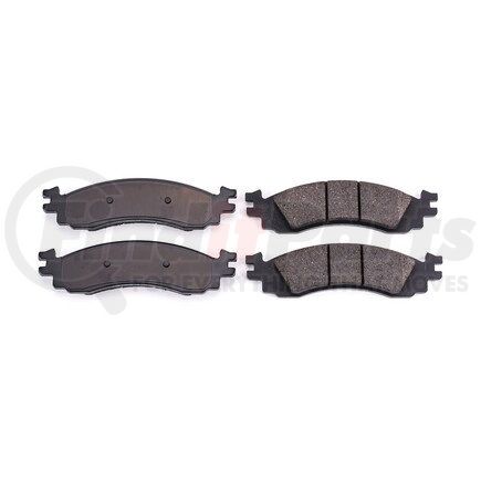 16-1158 by POWERSTOP BRAKES - Z16 EVOLUTION CERAMIC BRAKE PADS