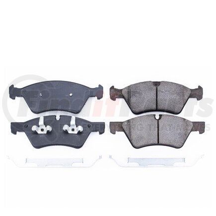 17-1123 by POWERSTOP BRAKES - Z17 EVOLUTION CERAMIC BRAKE PADS W/ HARDWARE