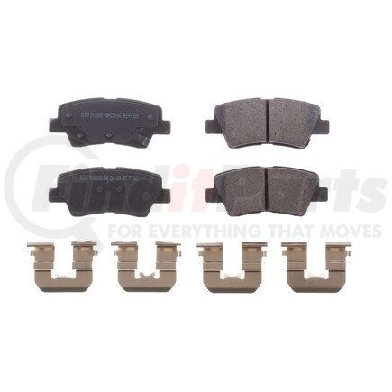 17-1313 by POWERSTOP BRAKES - Z17 EVOLUTION CERAMIC BRAKE PADS W/ HARDWARE