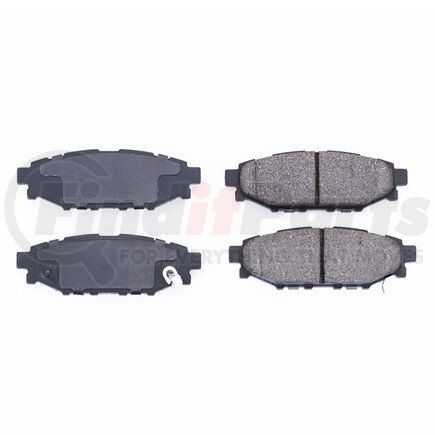 16-1114 by POWERSTOP BRAKES - Z16 EVOLUTION CERAMIC BRAKE PADS