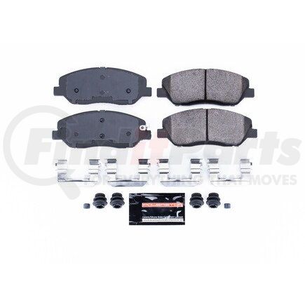 Z231202 by POWERSTOP BRAKES - Z23 EVOLUTION SPORT CARBON-FIBER BRAKE PADS W/ HARDWARE