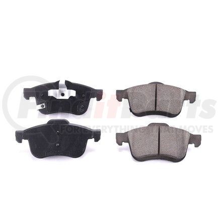 17-1721 by POWERSTOP BRAKES - Z17 EVOLUTION CERAMIC BRAKE PADS W/ HARDWARE