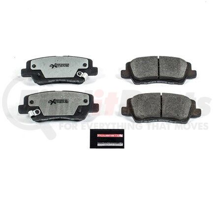 Z261659 by POWERSTOP BRAKES - Z26 STREET PERFORMANCE CARBON-FIBER CERAMIC BRAKE PADS W/ HARDWARE