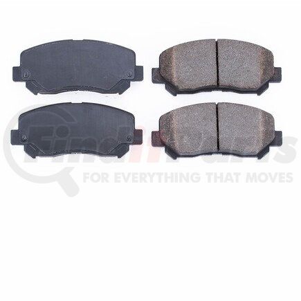 16-1640A by POWERSTOP BRAKES - Z16 EVOLUTION CERAMIC BRAKE PADS