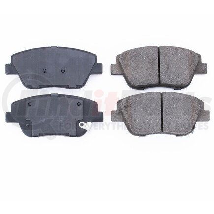 16-1444 by POWERSTOP BRAKES - Z16 EVOLUTION CERAMIC BRAKE PADS