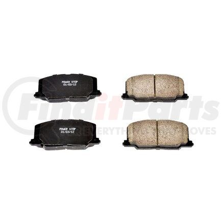 16-356 by POWERSTOP BRAKES - Z16 EVOLUTION CERAMIC BRAKE PADS