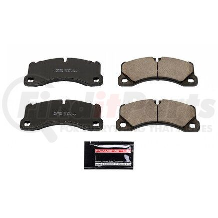 Z231349 by POWERSTOP BRAKES - Z23 EVOLUTION SPORT CARBON-FIBER BRAKE PADS