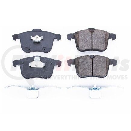 17-1257 by POWERSTOP BRAKES - Z17 EVOLUTION CERAMIC BRAKE PADS W/ HARDWARE