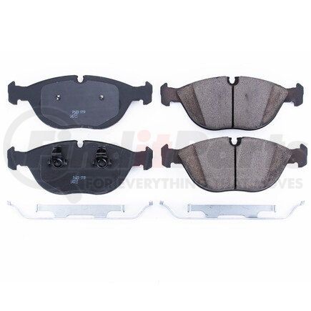 17-682 by POWERSTOP BRAKES - Z17 EVOLUTION CERAMIC BRAKE PADS W/ HARDWARE