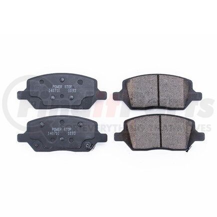 16-1093 by POWERSTOP BRAKES - Z16 EVOLUTION CERAMIC BRAKE PADS