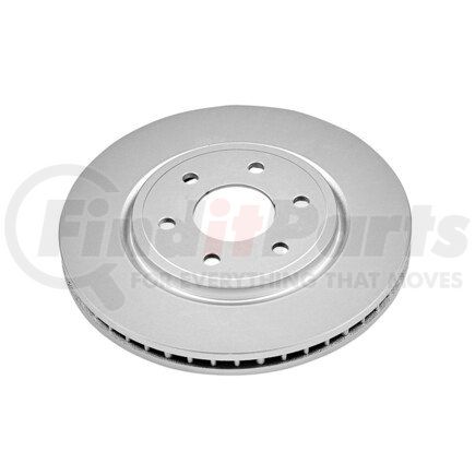 JBR1124EVC by POWERSTOP BRAKES - Evolution® Disc Brake Rotor - Coated